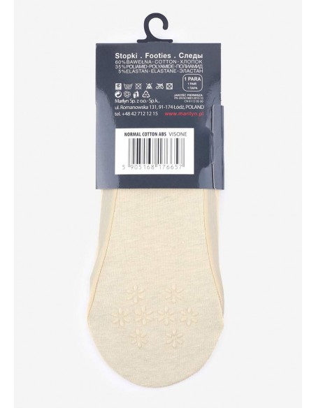 Stopalke Lux Line iz bombaža (ABS)