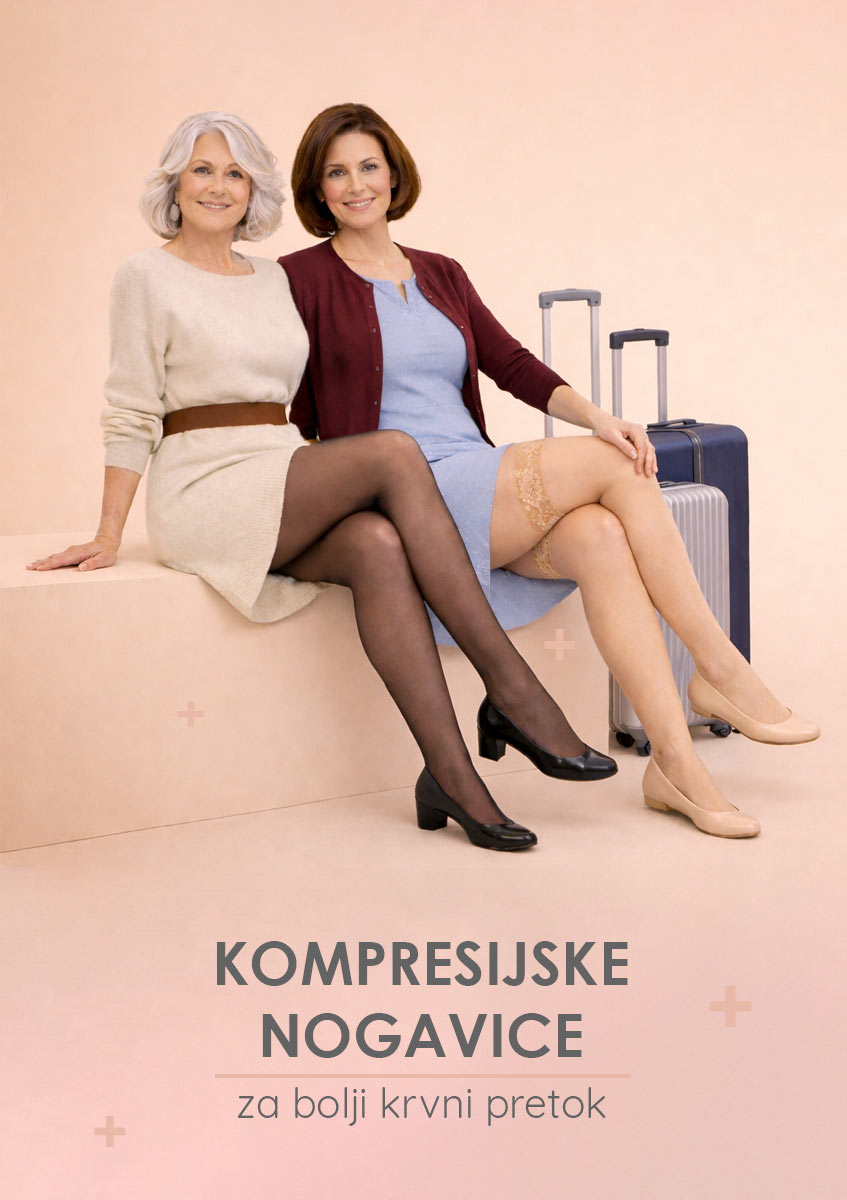 zenske kompresijske nogavice